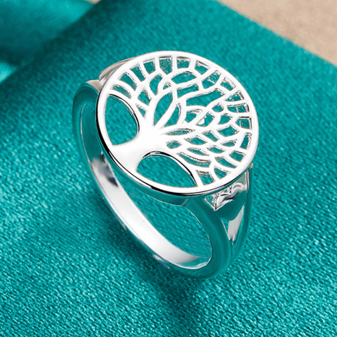 Bague "Arbre de vie" en argent 925